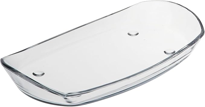 Prima Oblong 14.5" Glass Tray