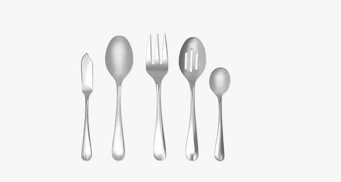 Cambridge 347645CNW13 Rhiannon Mirror 45-Piece Flatware Set