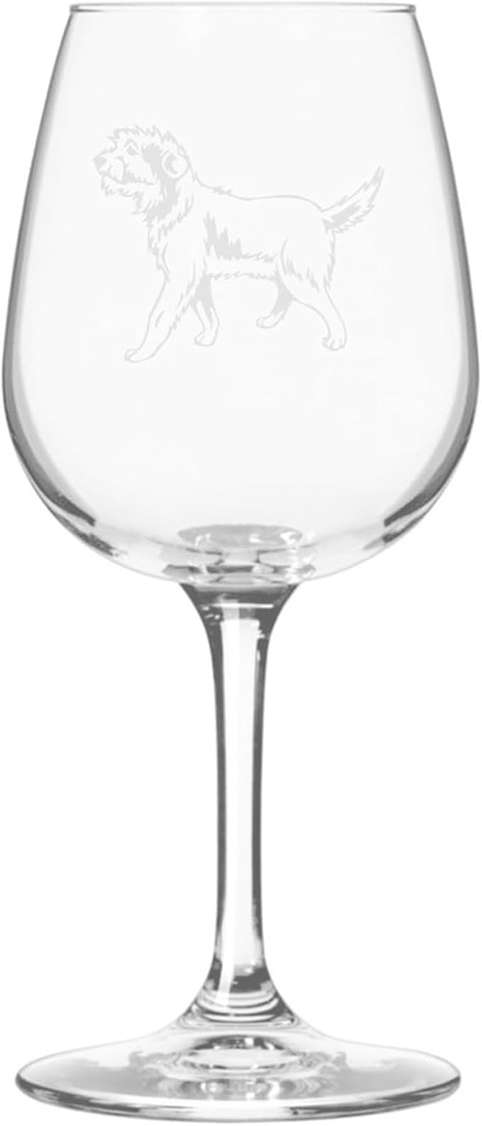 Etched Laser Art Armant (Egyptian Sheepdog) Personalized Dog Themed Etched 12.75oz Wine Glass Custom Dog Breed Wine Glasses for Pet Lovers, Unique Birthday Gift for Men & Women, Personalized Gift
