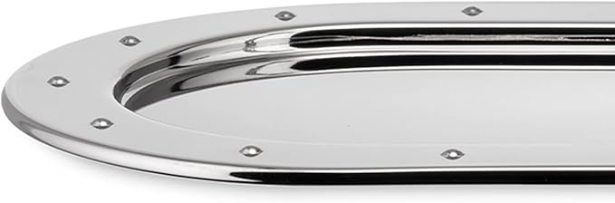 Alessi MG34 Decorative Small Tray, Silver