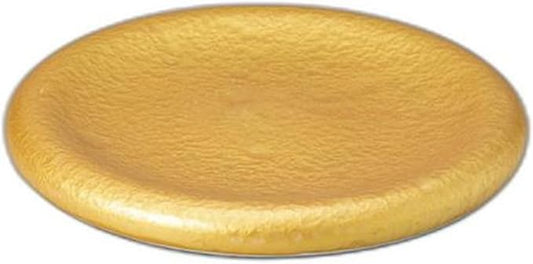 Silk Gold 20cm Stage [ 20 x 20 x 2cm ] | Appetizer Plate Setomonohonpo