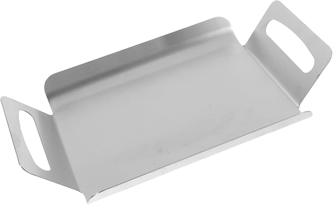 Chrome Trays for Serving Silver Trays Snack Dishes Stainless Steel Buffet Handles