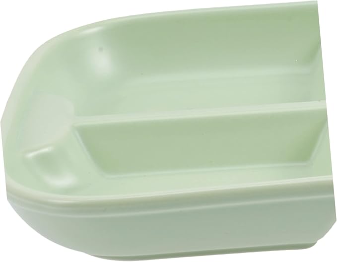 Amosfun Ceramic Divided Plate Compartment Food Container Elegant Breakfast Holder for Appetizers Multi Functional Dish for Outdoor Picnics and Easy to Clean Nordic