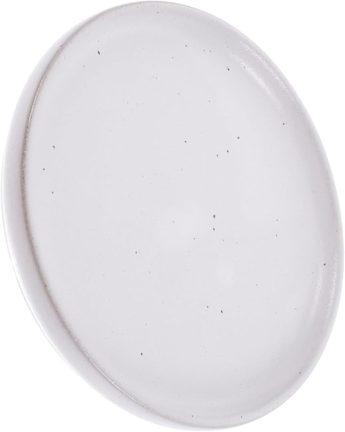 Happyyami Ceramic Appetizer Plate Vintage Style Sushi Storage Dish Elegant Food Serving Plate for Snacks Desserts Parties and Home Use Lightweight Reliable Kitchen Supply