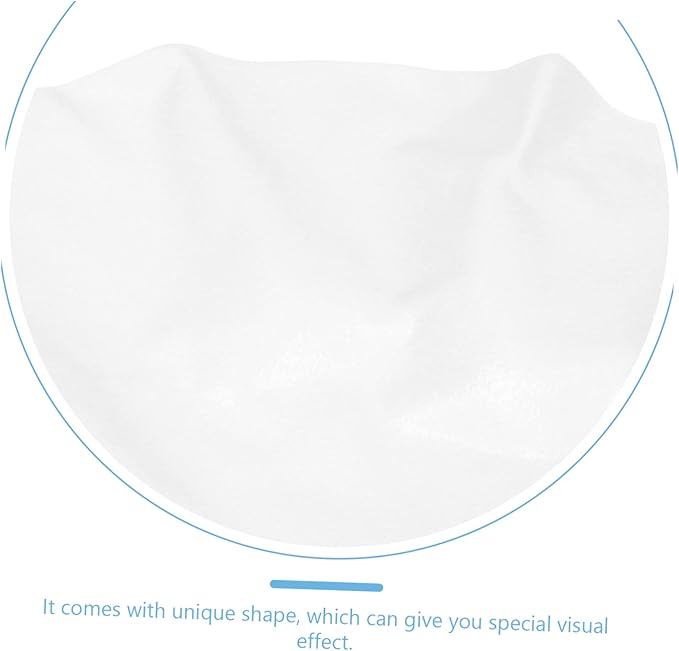 Alipis Ceramic Plate White Dinnerware Salad Plates Snack Serving Trays for Wedding Banquet Hotel Multi-function Dessert