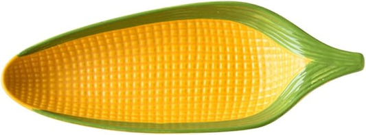 ABOOFAN 1pc Snacks Plate Yellow Appetizer Plates Trays for Food Serving Porcelain Reusable on The Cob Dishes Serving Platter Adults Charcuterie Plates Serving Plates Ceramics
