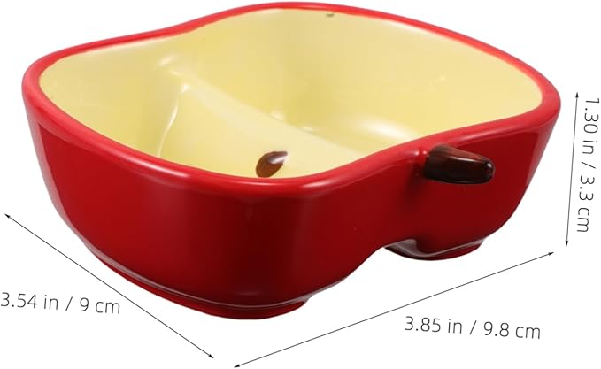 TEHAUX Decorative Disc Decors Small Cake Plates Chip Bowl Salad Plate Food Tray Colorful Appetizer Plates Fruit Trays for Serving Decorative Serving Platter Candy Ceramic Platter Ceramics