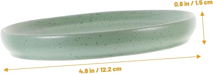ABOOFAN Vintage Ceramic Appetizer Dish Sushi Display Plate Sashimi Storage Dishes Elegant Snack Serving Plate for Entertaining Home Use Design Lightweight
