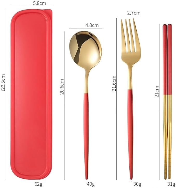 Stainless Steel Flatware serving set,Home Kitchen Eating Tableware Set,Dishwasher Safe,For Home Kitchen Restaurant Hote 3/12/18/24/30/36 Pieces Stainless Steel Portable Tableware Portuguese Chopsticks