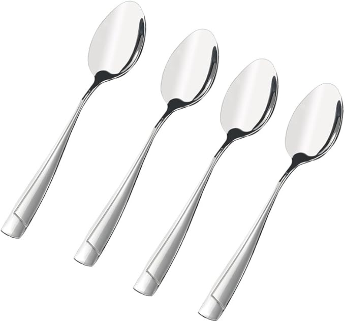 Cand 16 Pieces Stainless Steel Dessert Spoons, 6.69-Inch