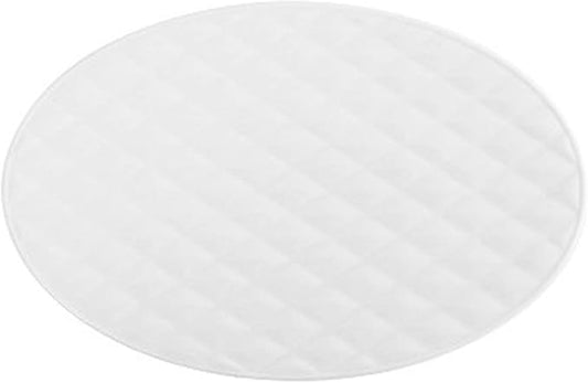 SHINING Ceramic Dessert Appetizer Plates Square And Rectangular Diamond Grain Salad Plates for Fruit Cheese Dessert Lunch (10", Ellipse Plate)