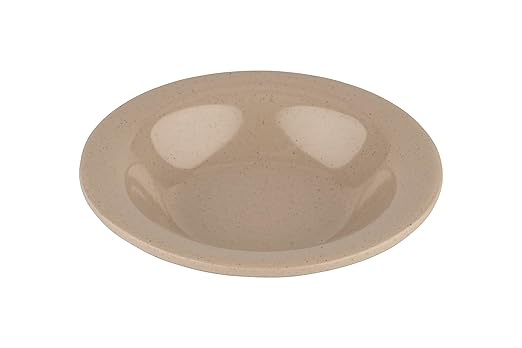 G.E.T. BF-050-S-EC Melamine Narrow Rim Fruit/Dessert Bowl, 3.5 Ounce, Sandstone (Set of 4)