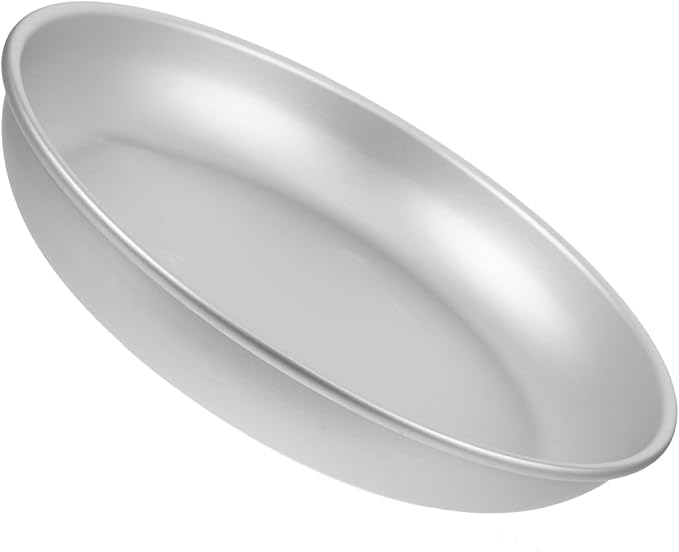 Milisten Aluminum Serving Tray Picnic Plate Snack Dish Food-Safe Decorative Portable for Outdoor Wedding