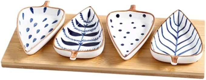 Dipping Sauce Bowls Appetizer Bowls Modern Creative Snack Plate With Tray Fruit Plate Snack Fruit Dried Fruit Dessert Dessert Cookie Plate Appetizer Plate Ceramic Dip Bowls Dipping Sauce Bowls
