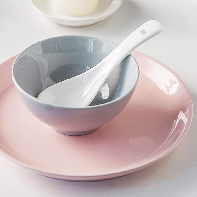 Fine Dinnerware Sets Dinner plate Ceramics Dinner Sets 32 Pieces Bright Light Dinnerware Set
