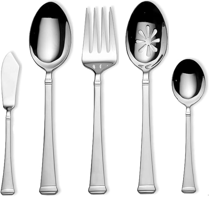 Mikasa Harmony 18/10 Stainless Steel 5pc. Serving Set