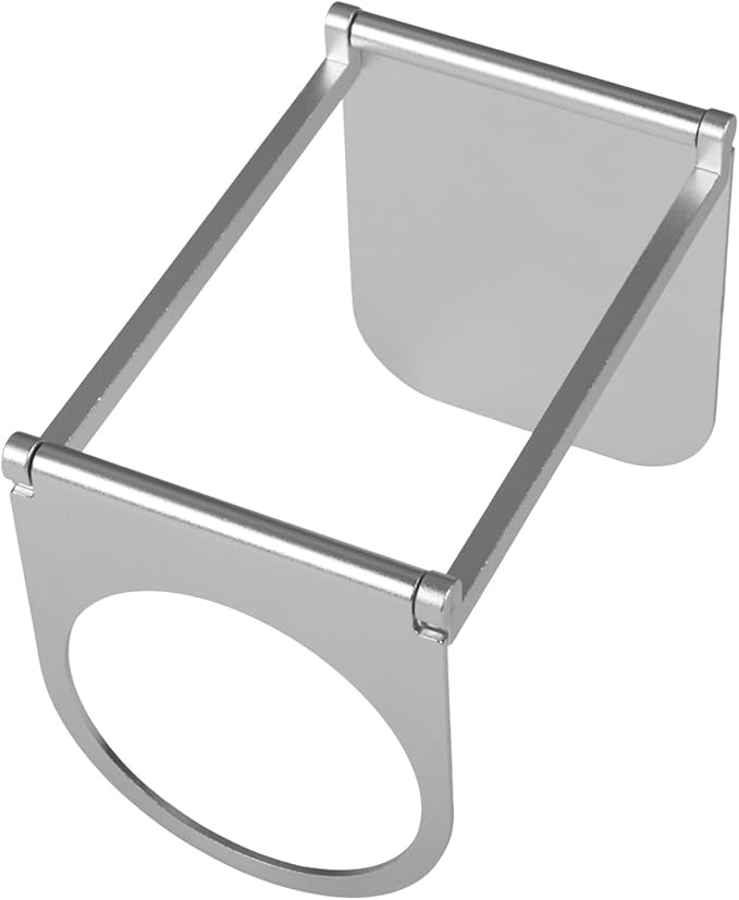 Coffee Dripper Stand,Stainless Steel Drip Holder With Base Portable Foldable For Hand Press Espresso Makers For Outdoor Camping Hiking Travel Fits Most Mugs Cups 11.9cm Height 6.7cm Diameter Silver