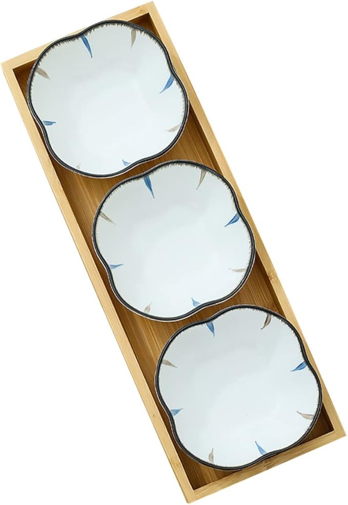 ABOOFAN Quality Material Snack Trays Small Plates Ceramic Serving Plate Easy to Clean for Snacks