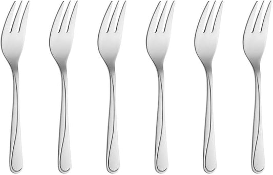Gerlach G01-004GP-WICI-06PU-S1S1-01 Flatware Serving Set with 6 Pieces of Coffee Spoons Mango Box and shine-G01-004GP-WICI-06PU-S1S1-01, Stainless Steel, Silver high-Gloss