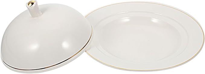 French Style Ceramic Plate Grilling Plate Serving Pasta Food Storage Steak Serving Tray