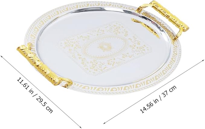 Platter Decorative Plates Ring Holder for Jewelry European Style Serving Trays