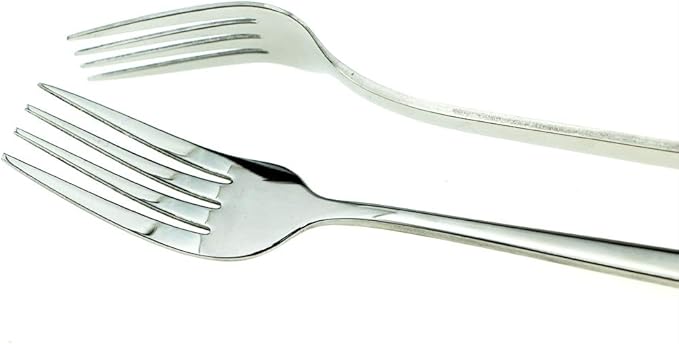 JASHII Mirror Polished Silver 20-Piece SUS304 Stainless Steel Flatware Set,Silverware Set Dinner Knife Fork Spoon Dessert Fork Salad Spoon Service for 4