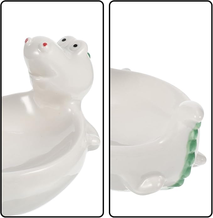 Dinosaur Sauce Bowl Ceramic Plate Serving Bowl for Family Hotel Restaurant Decorative Kitchen Supply