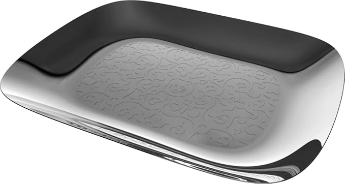Alessi MW10 "Dressed" Tray, Silver
