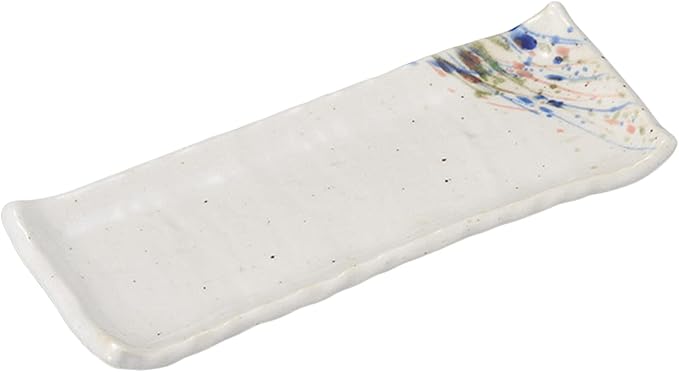 セトモノホンポ(Setomonohonpo) Serving Plate, Appetizer Plate, Harukaze Serving Plate, 9.7 x 0.4 x 0.9 inches (247 x 10 x 22 mm)