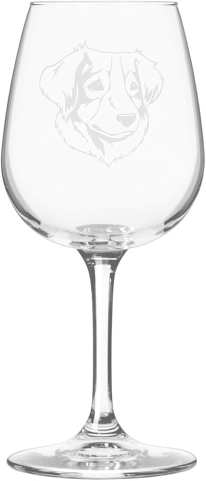 Kromfohrlander Dog Personalized Custom Themed Etched 12.75oz Wine Glass