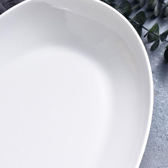 Dessert Plates Ceramic Salad Plate Simple Dessert Fruit Restaurant Hotel Banquet Dinner Tableware