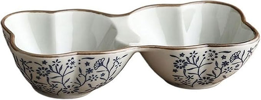 Sauce Dish Formatted Snack Bowl Dipping Plate Ceramic Commercial Cooking Seasoning Sauce Bowl Snack Plate Snack Plate(1-Piece)