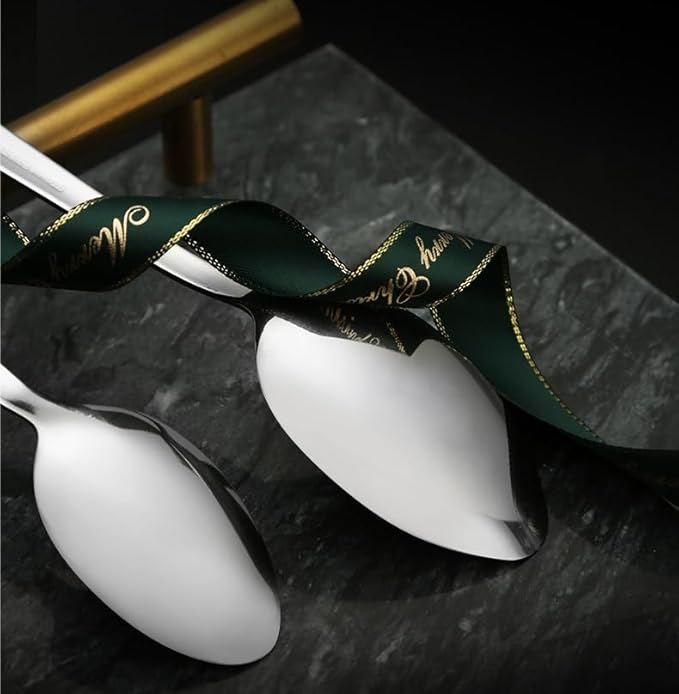 Stainless Steel Flatware serving set,Home Kitchen Eating Tableware Set,Dishwasher Safe,For Home Kitchen Restaurant Hote 4/16/24/32/40/48 Pieces Stainless Steel Set Dinner Knife And Fork Spoon Steak Kn