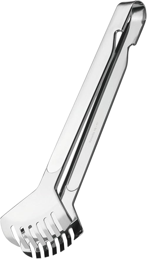 Amefa Stainless Steel Serving Set 3 Piece Hostess : Serving Spoon, Meat Serving Fork, Serving Fork