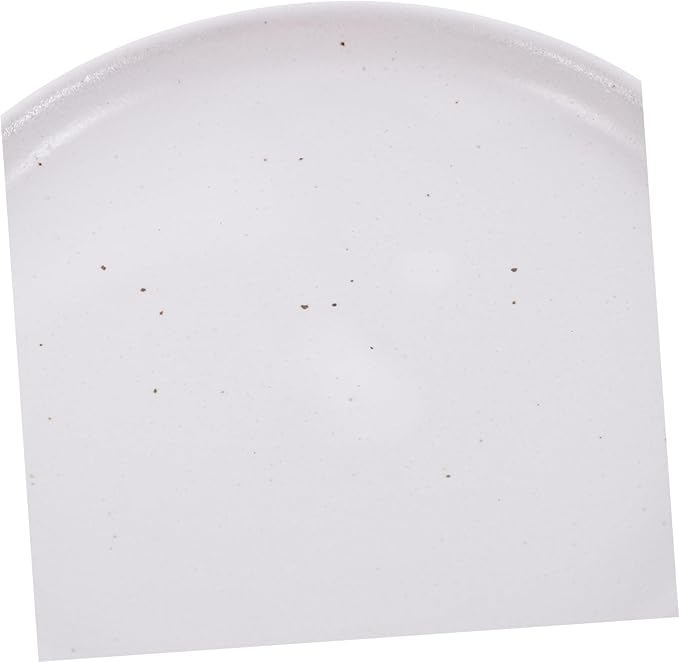 Luxshiny Ceramic Appetizer Dish Retro Food Plate for Snacks Elegant Serving Tray for Parties and Daily Use Smooth Bottom Dinnerware for Fruits and Appetizers Classic Design