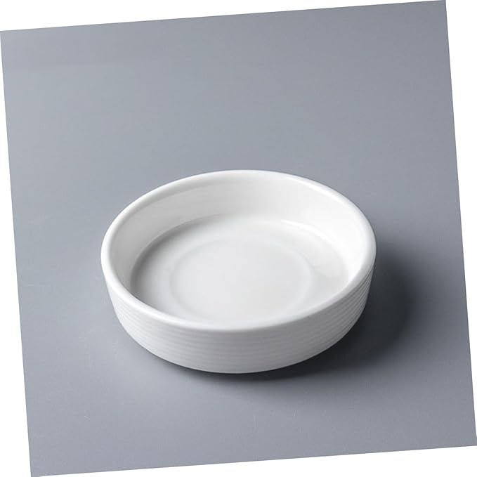 LIFKOME Dip Platter Lids 4pcs Sauce Soy Dish for Sweet Sour Sauce Mustard Sushi Condiment Trays Appetizer Dishes