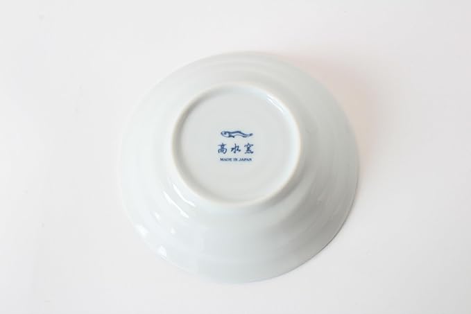 Mino ware Japanese Ceramics Pair Round Plate Japanese Cat (set of two) made in Japan GBS229 (Small Deep, Fishing)