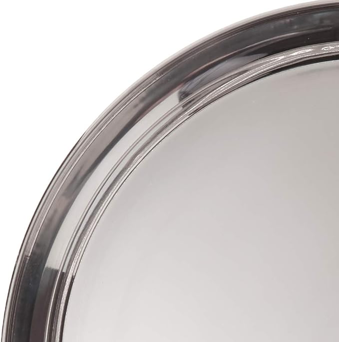 Libertyware 16 Inch Round Stainless Steel Serving Tray, Silver