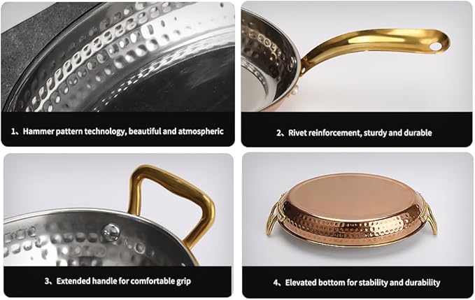DEADALUS Stainless Steel Oval Serving Tray with Double Handles And Platter Pack of 2, Tri-Ply Serving Dishes for Food Party, Entertaining, Appetizer,Charcuterie & Movie Night Snack 5.5 & 6 Inch