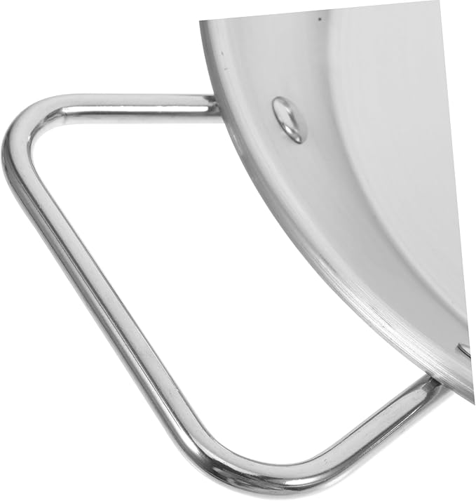 1pc Quality Stainless Steel Double Handle Plate Afternoon Tea Tray Dried Fruit Storage Bbq Accessory