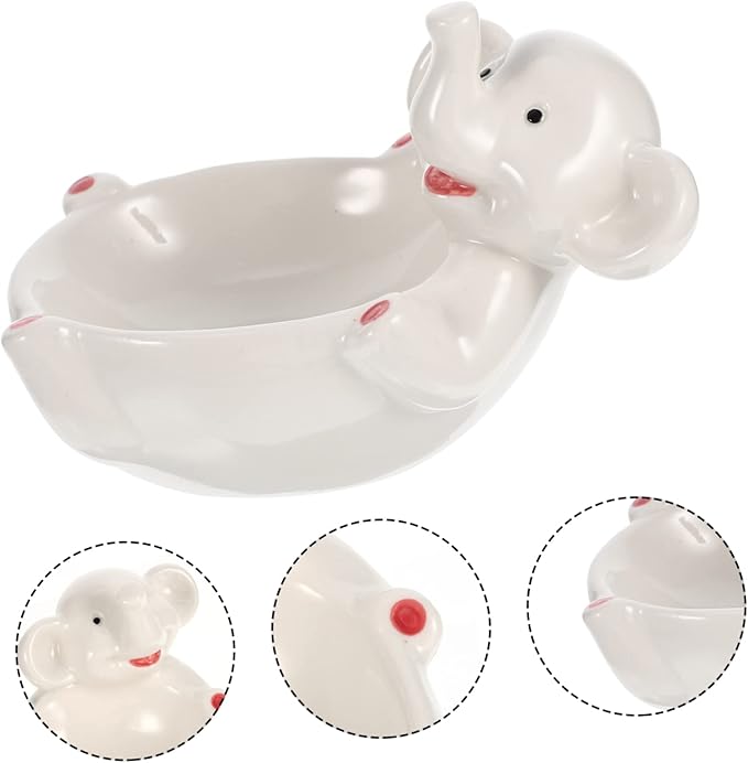 Ceramic Plate Decorative Seasoning Bowl Pickle Serving Plate Multi-function Spice Tray Kitchenware