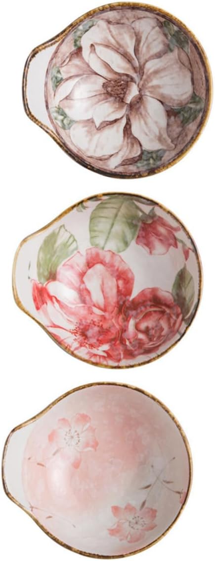 ABOOFAN 3pcs Underglaze Sauce Bowl Versatile for Appetizer Plates Dessert Plates Random Style