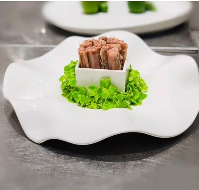 Appetizer Plates Ceramic Cooking Plate Pasta Steak Plate Kitchen Tableware Snack Dessert Plate Sushi Plate Cheap Plates(A)