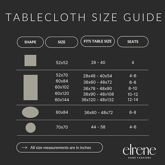 Elrene Home Fashions Caiden Elegance Damask Waterproof, Stain & Wrinkle Resistant Fabric Tablecloth, 60" x 102" Oblong/Rectangle, Silver