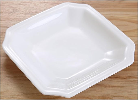 Plates 2-Pack Ceramic Dinner Plates Snack Plates Salad Plates Appetizer Plates Condiment Plates Dessert Fruit Plates Jewelry Plates Plate