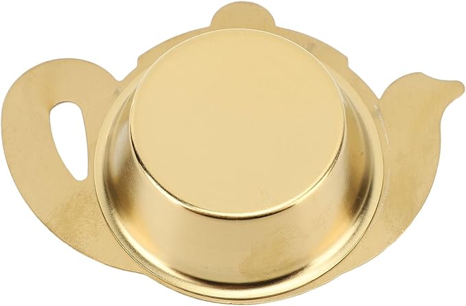 Tea Fine Mesh Filter, Loose Tea Infuser Basket Stainless Steel Tea Strainer Tea Filter Insulated Base Tea Strainer Bowl Tea Steeper Basket Filter for Brewing Filter Tea Leaves