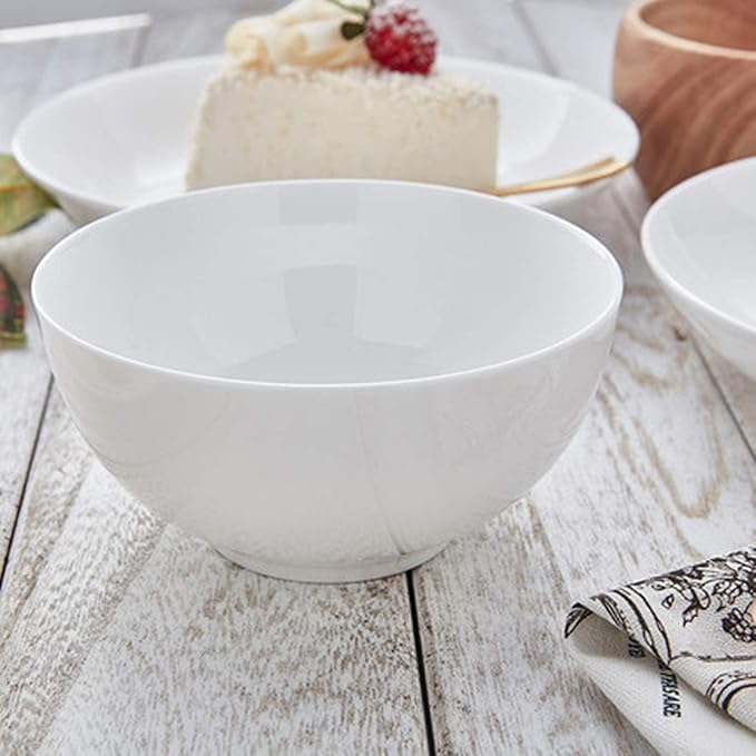 Fine Dinner Set,Dinner Plate Ceramics Dinner Set, Pure White Relief Light Luxury 32 Pieces Bone China Dinnerware Sets