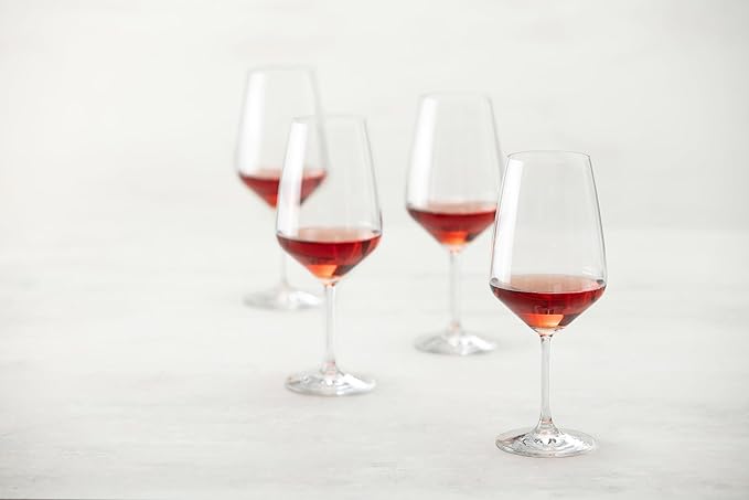 Schott Zwiesel Tulip German Crystal Glass Claret Wine Glass, 22 Ounce (Set of 4) (Pack of 2)
