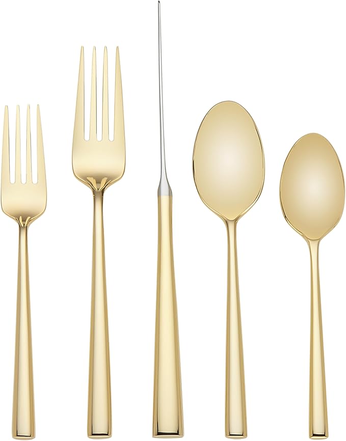 kate spade new york Malmo Gold 5-Piece Flatware Set