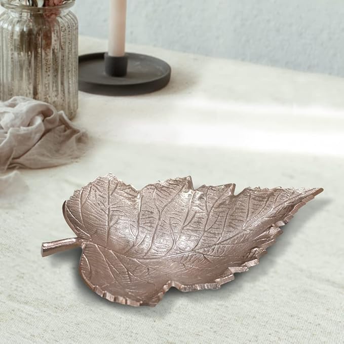 BBH Home's Handmade Bronze Novelty Shaped Aluminium Tray 5.23 x 3.93 x 1.14 AMBBVK061AB2020